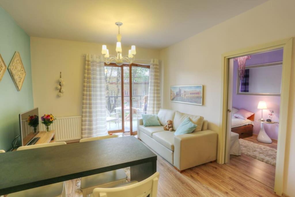 קרקוב Ekskluzywny Apartament W Centrum Z Balkonem I Parkingiem מראה חיצוני תמונה