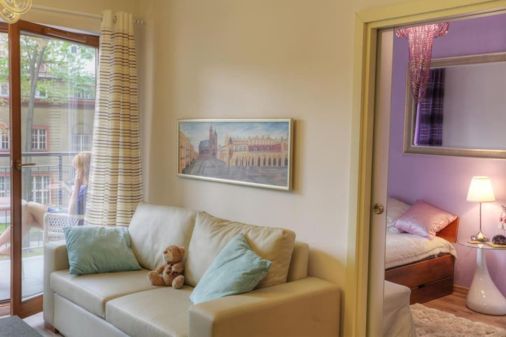 קרקוב Ekskluzywny Apartament W Centrum Z Balkonem I Parkingiem מראה חיצוני תמונה